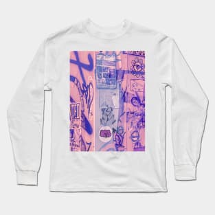 Urban Pinky Street Graffiti NYC Long Sleeve T-Shirt